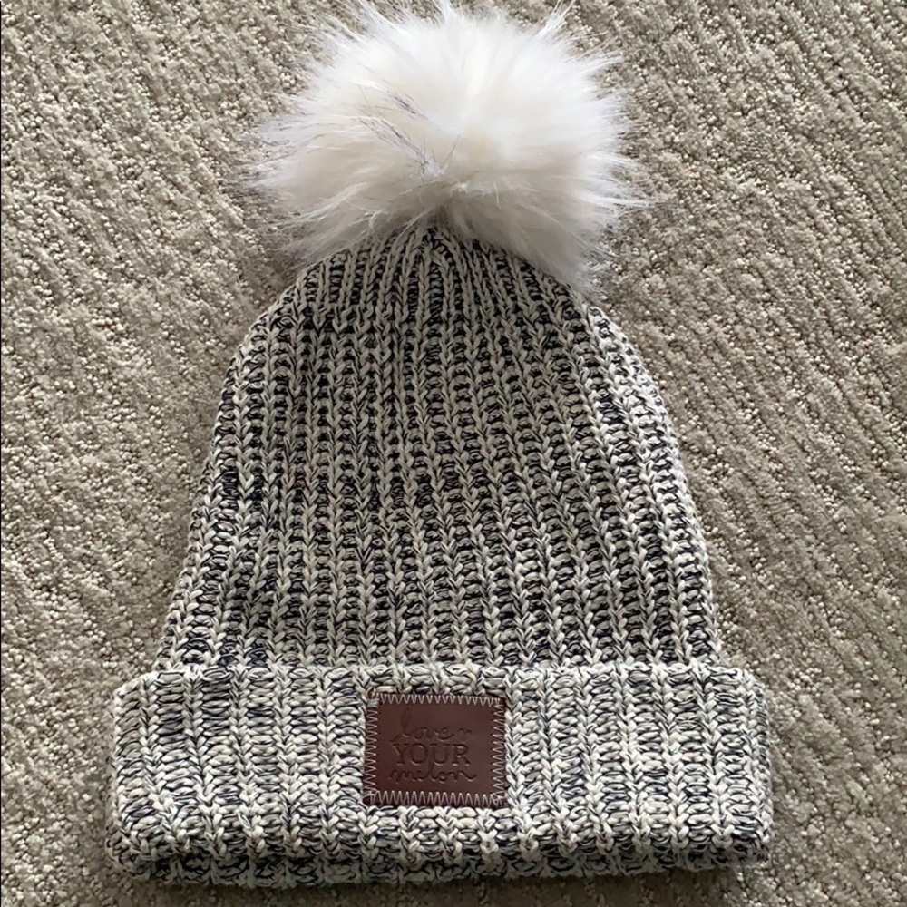 Love Your Melon Pom Beanie